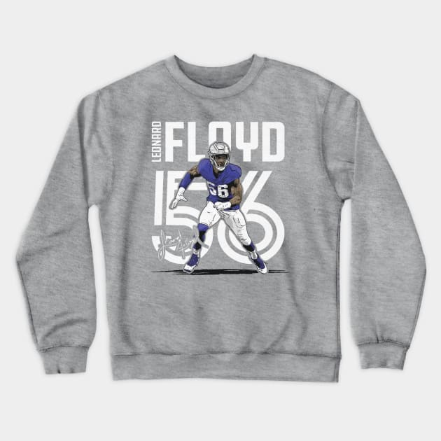 Leonard Floyd Buffalo Inline Crewneck Sweatshirt by danlintonpro